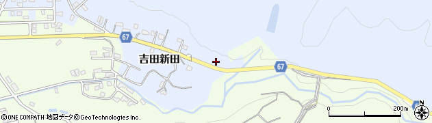 新潟県南蒲原郡田上町吉田新田乙周辺の地図