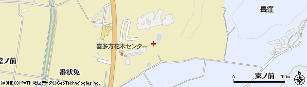 福島県喜多方市岩月町大都（菖蒲沢）周辺の地図