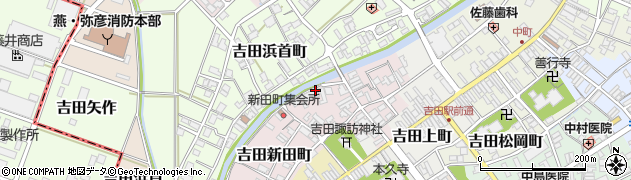 新潟県燕市吉田新田町周辺の地図