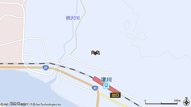 〒959-4401 新潟県東蒲原郡阿賀町角島の地図