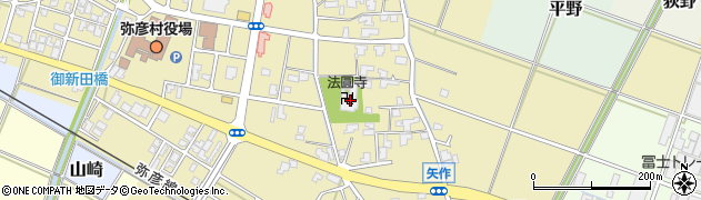 法圓寺周辺の地図