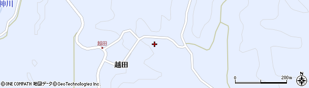 福島県川俣町（伊達郡）羽田（中松久保）周辺の地図