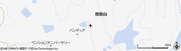 福島県北塩原村（耶麻郡）檜原（曽原山）周辺の地図