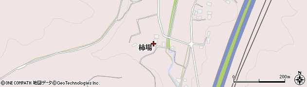 福島県福島市平石（柿場）周辺の地図