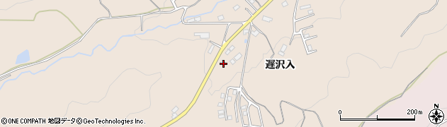 福島県福島市小田遅沢3周辺の地図