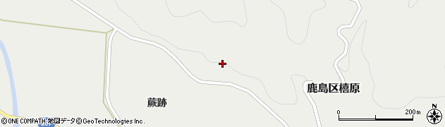 福島県南相馬市鹿島区橲原台周辺の地図
