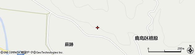 福島県南相馬市鹿島区橲原（台）周辺の地図