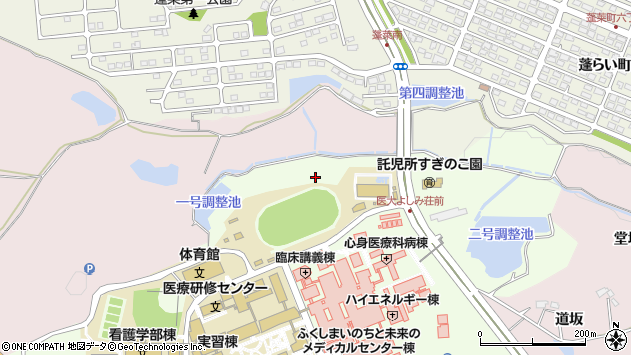 〒960-1247 福島県福島市光が丘の地図