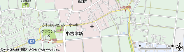 新津茨曽根燕線周辺の地図