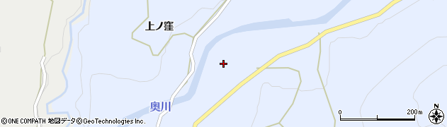 福島県西会津町（耶麻郡）奥川大字飯沢（遺水）周辺の地図