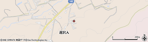 福島県福島市小田遅沢13周辺の地図