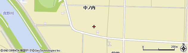 福島県南相馬市鹿島区南右田（中ノ内）周辺の地図
