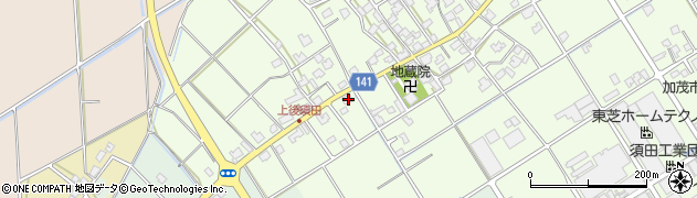 新潟県加茂市後須田55周辺の地図