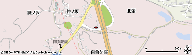 福島県福島市松川町浅川（道下）周辺の地図