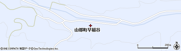 福島県喜多方市山都町早稲谷傍屋渕周辺の地図