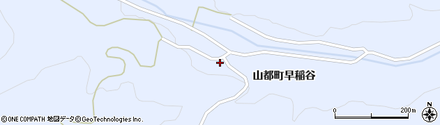 福島県喜多方市山都町早稲谷379周辺の地図