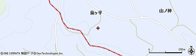 福島県川俣町（伊達郡）秋山（桜ヶ下）周辺の地図