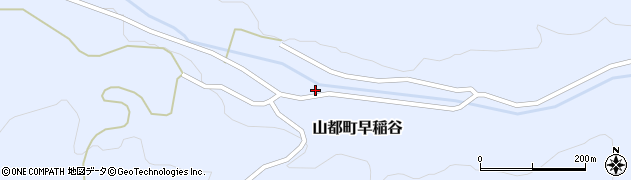福島県喜多方市山都町早稲谷790周辺の地図