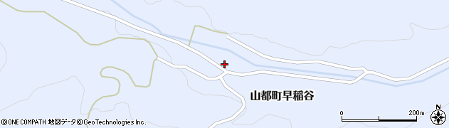 福島県喜多方市山都町早稲谷（川原）周辺の地図