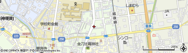 新潟県燕市吉田東町周辺の地図