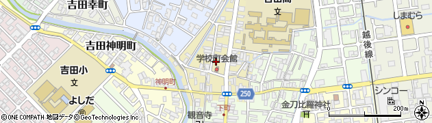 吉田学校町ことぶき公園周辺の地図