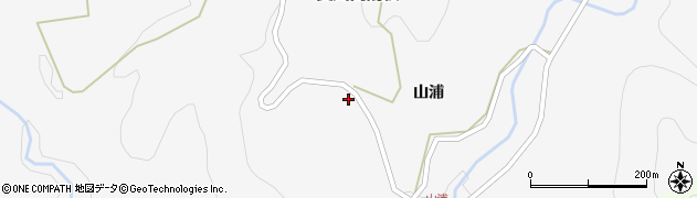 福島県西会津町（耶麻郡）奥川大字高陽根（馬洗場）周辺の地図