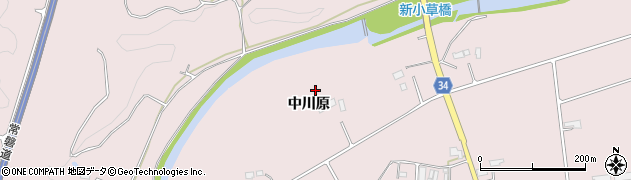 福島県南相馬市鹿島区小池（中川原）周辺の地図