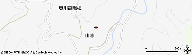 福島県西会津町（耶麻郡）奥川大字高陽根（湯殿ノ上）周辺の地図