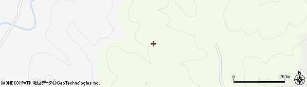 福島県西会津町（耶麻郡）奥川大字元島（中曽根山）周辺の地図