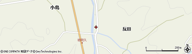 福島県伊達郡川俣町小島反田3周辺の地図