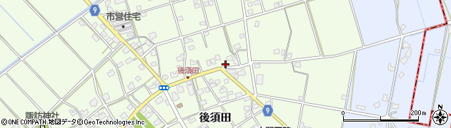 新潟県加茂市後須田1248周辺の地図