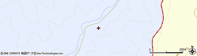 福島県西会津町（耶麻郡）奥川大字飯沢（切留）周辺の地図
