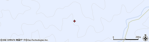 福島県耶麻郡西会津町奥川大字飯沢小屋山周辺の地図