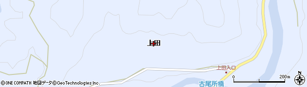 福島県西会津町（耶麻郡）奥川大字飯沢（上田）周辺の地図