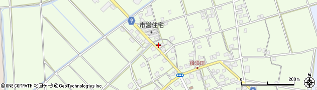 新潟県加茂市後須田1158周辺の地図