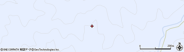 福島県西会津町（耶麻郡）奥川大字飯沢（六郎田川向）周辺の地図