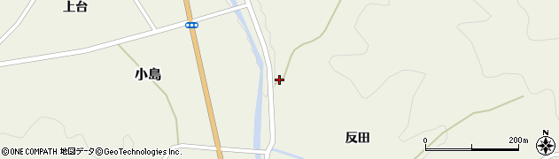 福島県伊達郡川俣町小島風呂ヶ前周辺の地図