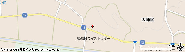 福島県飯舘村（相馬郡）深谷（二本木前）周辺の地図