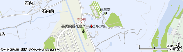 福島県福島市田沢寺ノ前周辺の地図