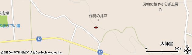 福島県飯舘村（相馬郡）深谷（二本木）周辺の地図