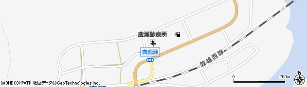 阿賀町鹿瀬診療所周辺の地図