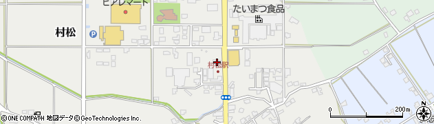 コスモ村松ＳＳ周辺の地図