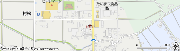 新和石油株式会社　村松給油所周辺の地図