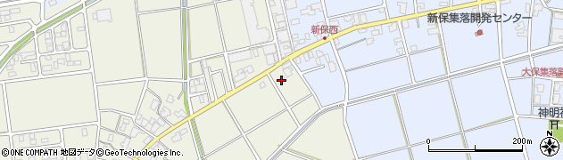 月潟吉田線周辺の地図