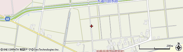 新潟県燕市松橋周辺の地図