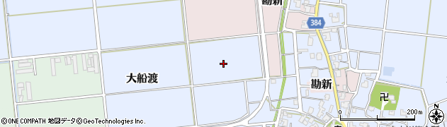 新潟県燕市大船渡周辺の地図