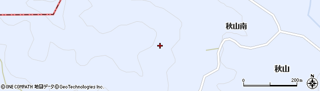 福島県川俣町（伊達郡）秋山（横道山）周辺の地図