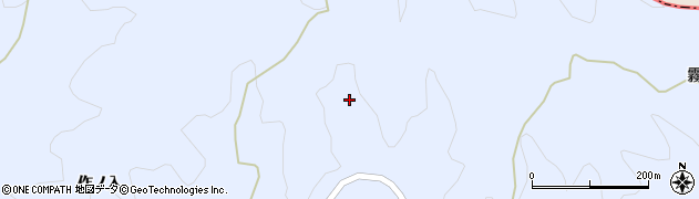 福島県川俣町（伊達郡）秋山（梅窪）周辺の地図