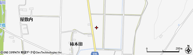 福島県喜多方市熱塩加納町加納中道下周辺の地図