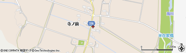 福島県喜多方市熱塩加納町宮川寺ノ前周辺の地図
